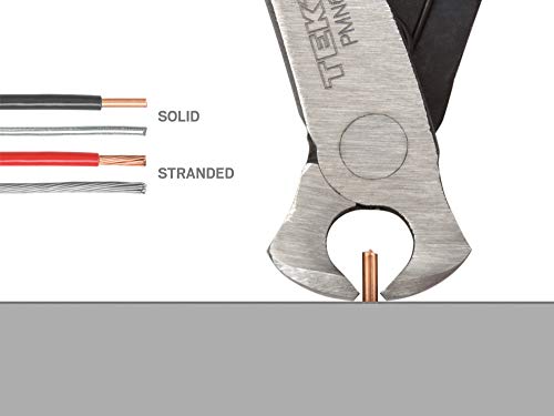 Tekton Mini End Cutting Pliers | Pmn64001,Silver #TOP5
