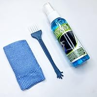 Mcare Handboss 3in1 Multipurpose Cleaning Kit for Camera, Lens, Binocular, Laptop, TV, Monitor, Smartphone, Tablet (Includes: Cleaning Liquid 100ml, Plush Microfiber Cloth, Dust Removal Brush)