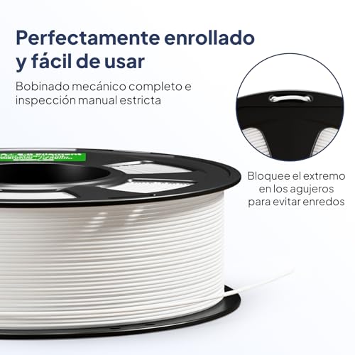 Miniatura 5 de Deeplee Pla 2.0 1.75mm - Bobina 1kg Rosa - Resistencia Al Impacto Y Baja Deformación - Excelente Adhesión Entre Capas - Enrollado Perfecto Sin Atascos - Compatible Con Impresoras Fdm