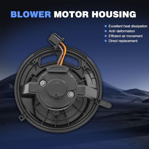Image of HVAC Heater Blower Motor Replacement for 2007-2013 BMW 328i 335i 128i 135i, 2006 BMW 325i 325xi 330i 330xi, 2007-2008 BMW 328xi 335xi AC Blower Motor with Fan Replace# 700218