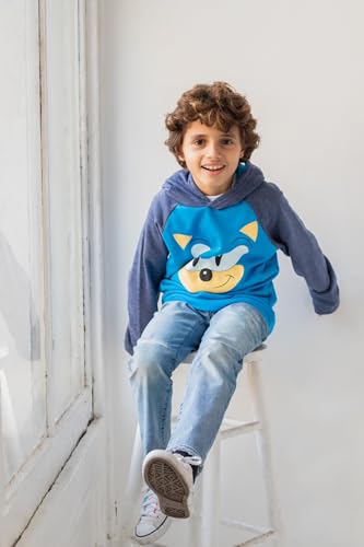 SEGA Tails Sonic The Hedgehog Knuckles Pullover Hoodie Little Kid to Big Kid4