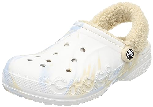 Image of Crocs Unisex Adult Baya Lined Fuzz Strap Clogs