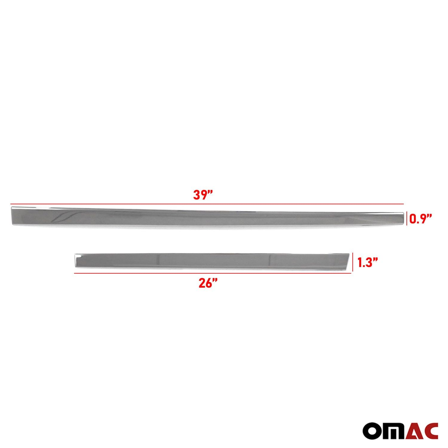 OMAC 7514131 Listón embellecedor/protector puerta Puerta vehículo ambos lados