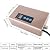 Tankless Electric Water Heater 110V 3000W Under Sink On Demand Instant Hot Water Heater for Kitchen Bathroom Washing (Gold)