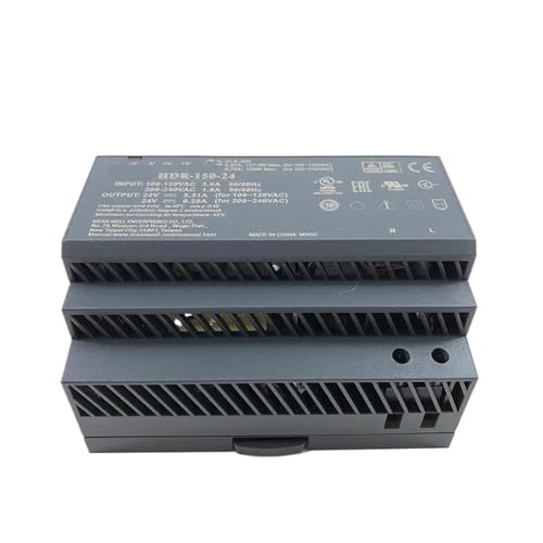 Alimentation sur rail HDR-150-24 24V CC 6.25A pour tableau électrique