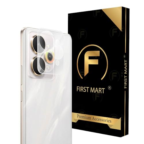 Image of FIRST MART Camera Lens Protector for Redmi Note 15 | 9H Tempered Glass, HD Clear, Scratch Resistant, Anti-Fingerprint, Case-Friendly | Crystal Clear, Pack of 1