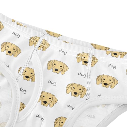 Cotton Little Boys Briefs Soft Labrador Toddler Underwear4