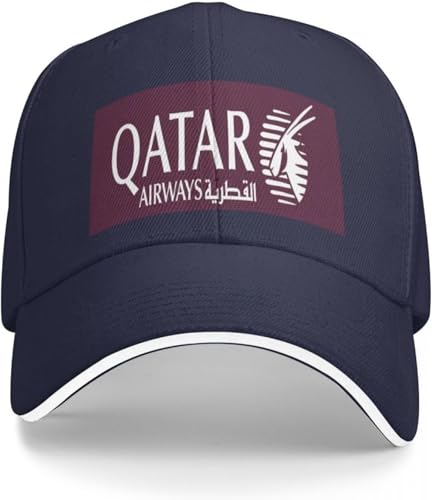 Casquette de Baseball Hip hop Chapeau de Soleil Compagnie aérienne Qatar Casquette de Baseball Chapeau de Luxe Chapeau de créateur Casquette de Luxe Chapeau Fille Hommes