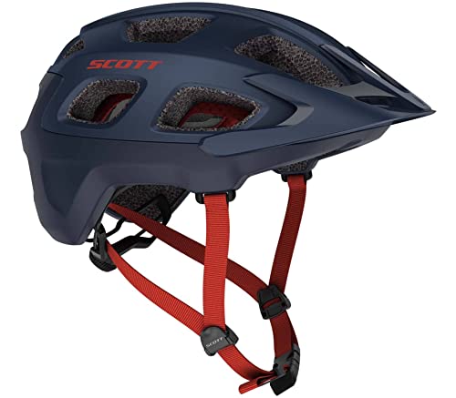 SCOTT Vivo MTB Fahrrad Helm Midnight blau/rot 2021: Größe: S (51-55cm)