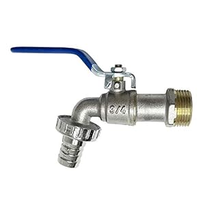Uitloopventiel kraan tapkraan tuinkraan met 3/4 inch (kraan3)