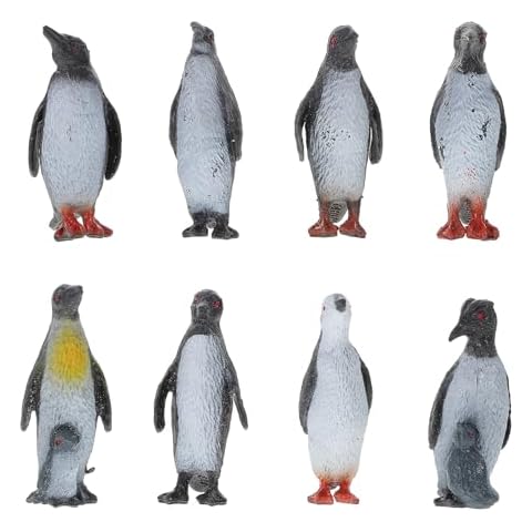 YeahiBaby Penguin Figure Model Toy Set Cover