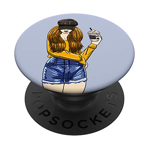 BFF Right Best Friend Forever Matching Buddy Girls Gift PopSockets Agarre y Soporte para Teléfonos y Tabletas