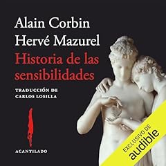 Diseño de la portada del título Historia de las sensibilidades
