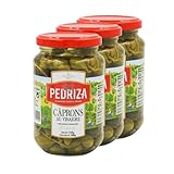 Lot 3x Câprons au vinaigre - Pedriza - bocal 180g