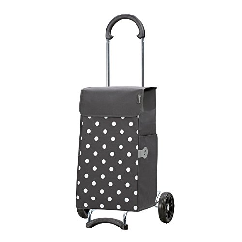 Andersen Shopper Scala und 43 Liter Tasche grau Punkte