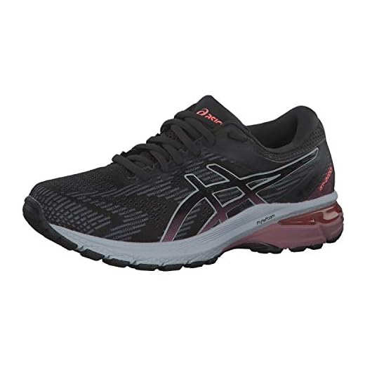ASICS Dam Gt-2000 8 GTX löparskor för gator, Brunfärgad grafitgrå Piemonte grå, 35.5 EU