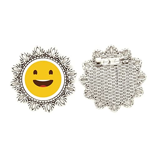Broche de flores plateadas para decorar mochilas y chaquetas en tus salidas diarias