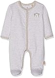  Bellybutton mother nature & me Unisex Baby Overall 1/1 Arm Schlafstrampler, Beige (Walnuss Melange Beige 8138), 68