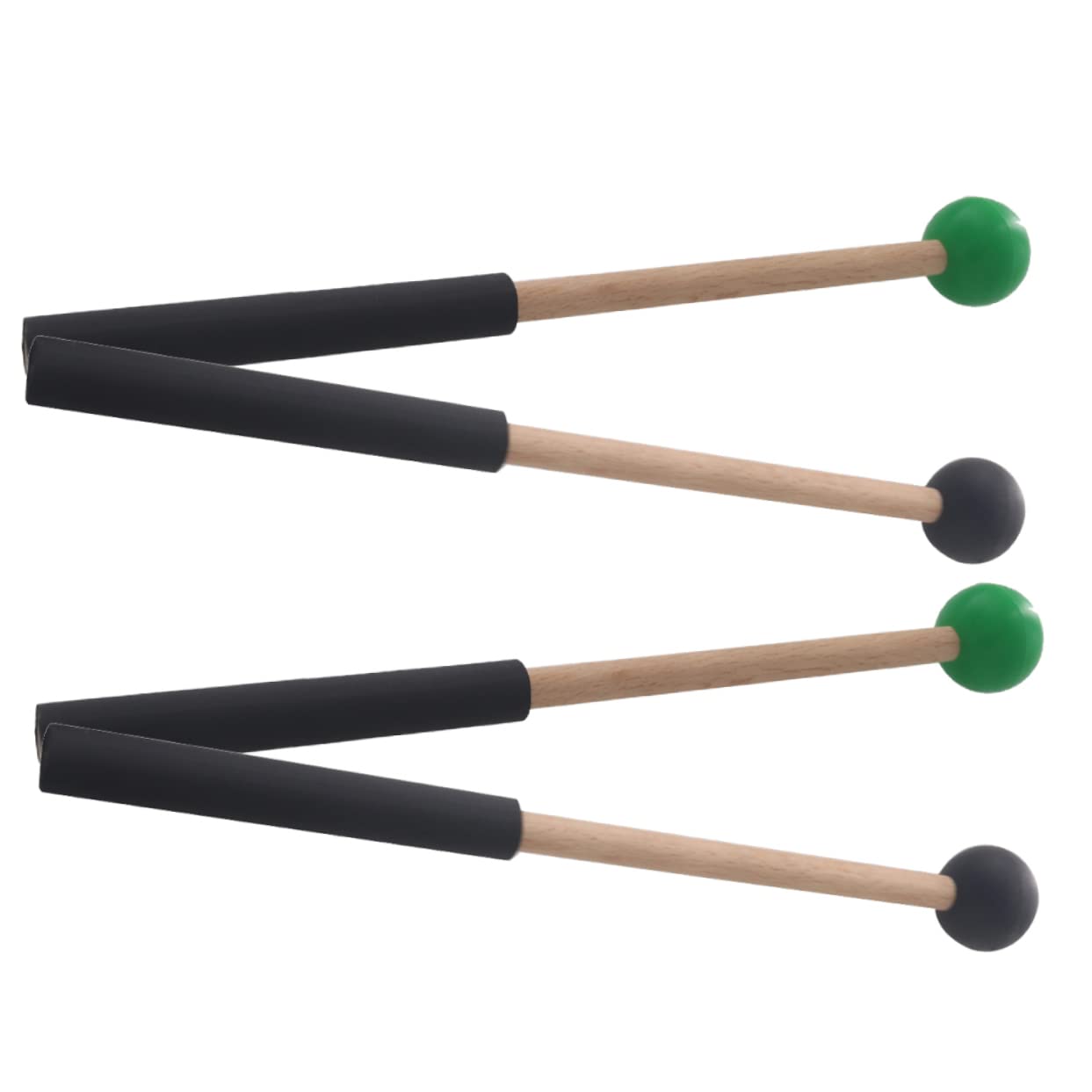Toyvian 6paare Percussion Mallets Für Marimba Und Zungentrommel Leichte Mit Haltbarem Kopf Für Musikliebhaber Und Anfänger Für Kreative Sessions Und Meditation