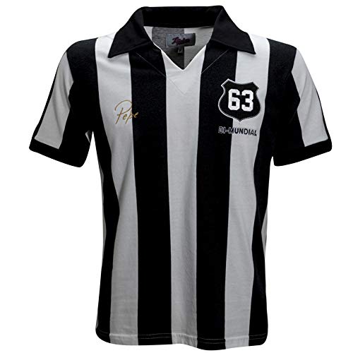 Camisa Liga Retrô Pepe 1963 Listrado, Ex-jogador do Santos e Brasil