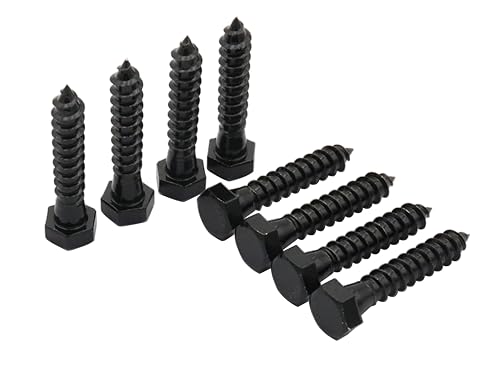 LBY 10pcs Lag Screws, 3/8