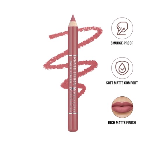 Image of Character Revolution Matte Lipstick - Long-Wear, Fade-Proof Formula | Smooth Glide for Bold, Defined Lips | All-Day Comfort & Intense Color Payoff | Matte Finish, Multiple Shades Available