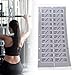 FytStycale Weight Stack Labels Weight Tags Stickers for Body Building Weightlifting Strength Training, 5kg Silver