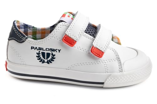 Basket Pablosky Lona 980700 en toile légère pour l'été quotidien des enfants
