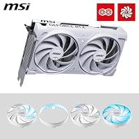 MSI GeForce RTX 5060 8G Ventus 2X OC White - 8GB GDDR7 (28Gbps/128-bit), PCIe 5, Boost: 2527 Hz, HDMI 2.1b, DisplayPort 2.1b – Ansicht 4