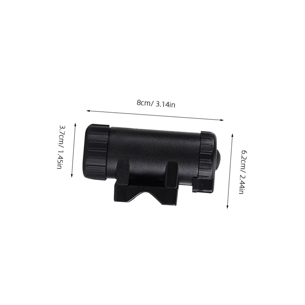 Sosoport Luci dei Raggi della Ruota della Bicicletta Carica USB Bike Light Impermeabili Leggero Freno Auto fanalino Posteriore Bici LED Luce della Ruota Lampada a Ruota plastica Black