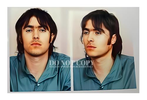 Photo Liam Gallagher chanteur emblématique poster souvenir
