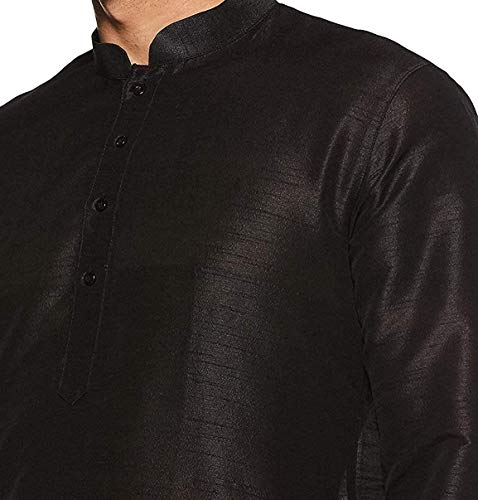 Image of Royal Kurta Men's Art Silk Straight Kurta