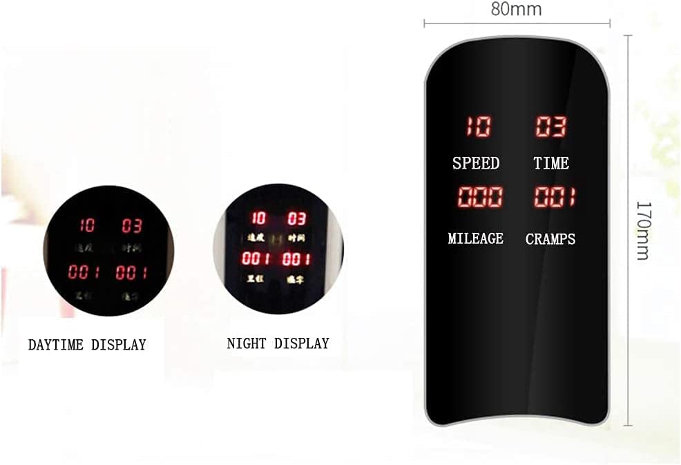 UMJIGF Electric Exercise Bike Upper Limb Lower Limbs Hand Leg Bicycle Elderly Home Pedal Exerciser Bike, Resistance Adjustable,C