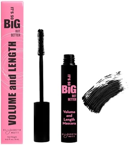 Elizabeth Mott Black Volumizing Mascara, 8ml