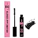 Black Volumizing Smudge Proof Mascara:Elizabeth Mott It's So BIG Volumizing Mascara-Waterproof Liquid Lash Extending Mascara Tube with Corset Wand-No Clump,Curl,Cruelty Free Eyelash Mascara 10ml