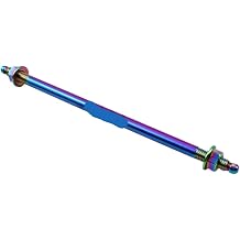 Motorcycle Wheel Rim Axle with Nuts M10mm*250mm 304 Fit for Yamahaa Fit for Suzuki DIO Jog RS ZXMulti