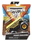 DieCast Monster Jam Higher Education, Series 18 Wheelie School Bus (1:64 Scale)