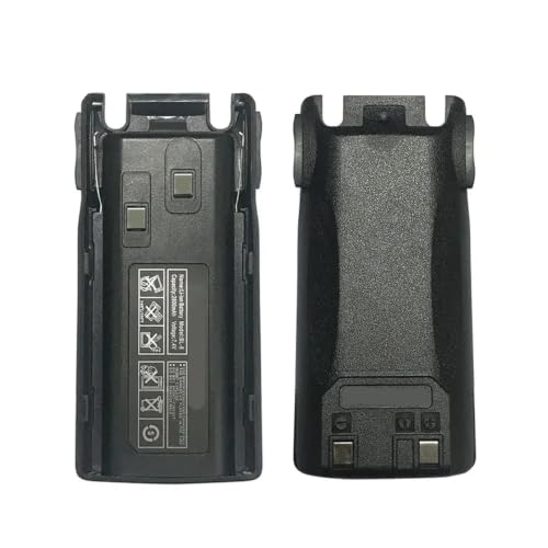Batería UV82 BL-8 recargable de 2800mAh con USB-C para radios Baofeng UV-82WX y UV-8D, 2 piezas