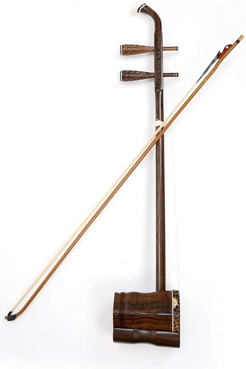 LANDTOM African Guibourtia Erhu Chinese 2-string Violin Fiddle Musical Instrument With Free Accessories Available In All Regions (CGB2)