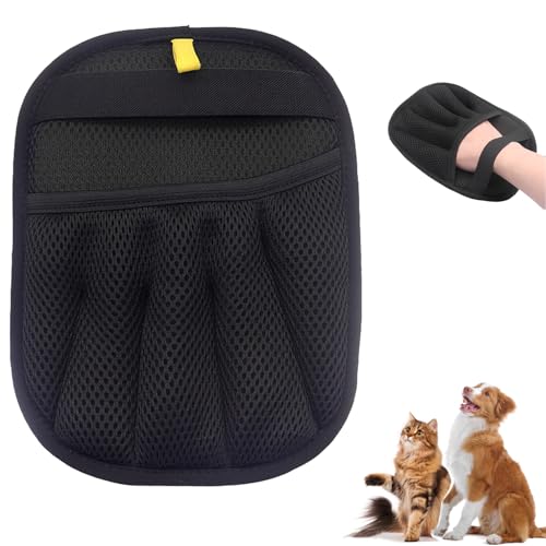 Image of Pet Hair Removal Glove, Reusable Electrostatic Cats & Dogs Hair Removal Tool for Couch, Furniture, Carpet, Car Seat, Clothes 1PCS