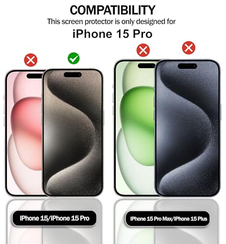 Coque antichoc iPhone 15 Pro paillettes béquille et 2 protège-écrans TPU - 2