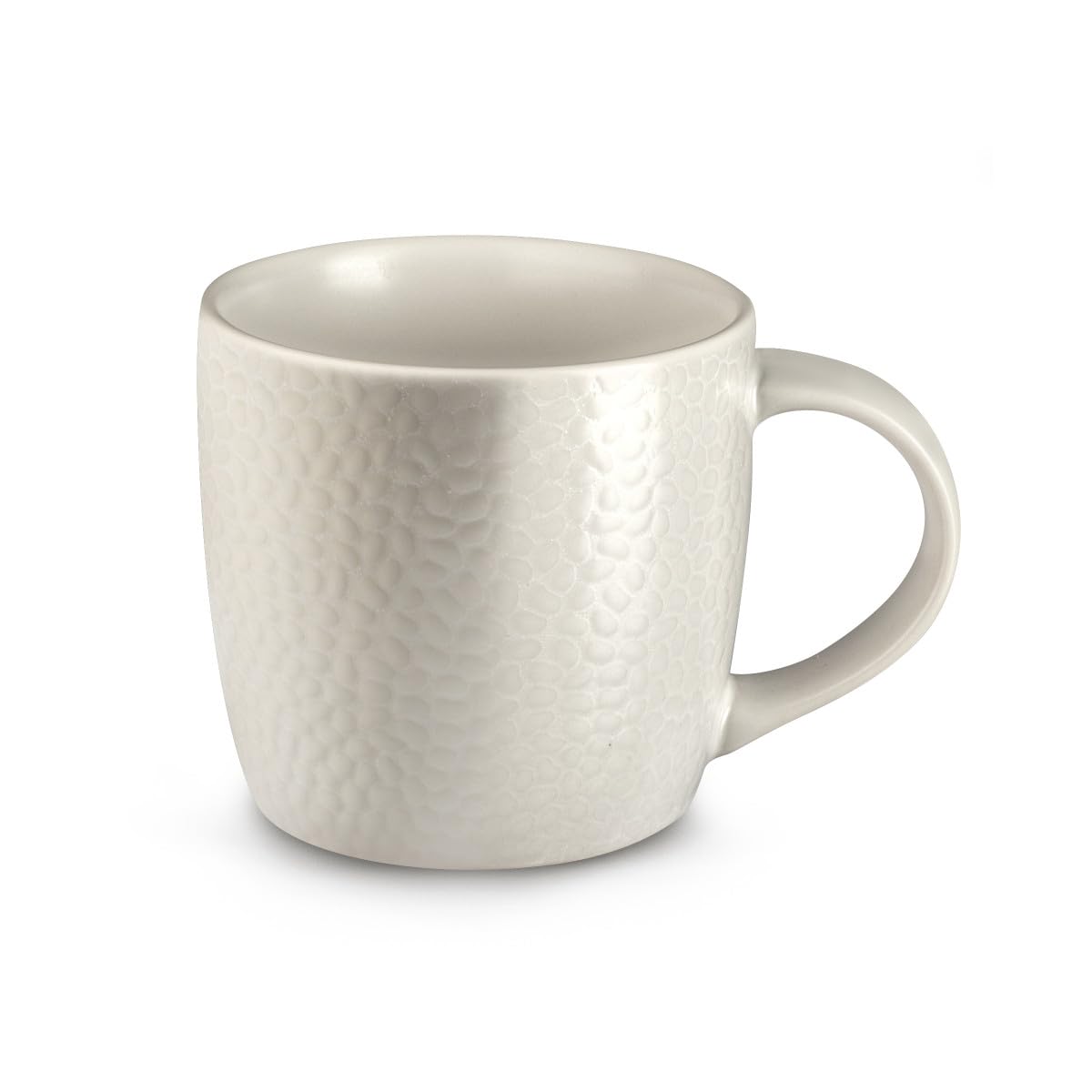Tasse à café/thé en grès Motif minéral texturé 28cl - Lot de 6 Stone
