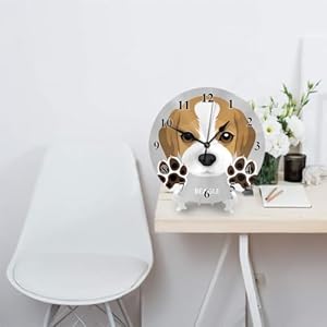Dogpawwallclockbeaglepuppynadcutedogpawfarmhouseuniquelargeclockwallbatteryoperatedsilentnontickingdecoration Urban Country Home Decor Dog paw wall clock beagle puppy nad cute dog paw farmhouse unique large clock wall battery operated silent non ticking decoration urban country home decor