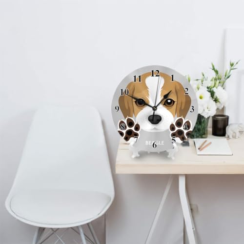 Dogpawwallclockbeaglepuppynadcutedogpawfarmhouseuniquelargeclockwallbatteryoperatedsilentnontickingdecoration Urban Country Home Decor Dog paw wall clock beagle puppy nad cute dog paw farmhouse unique large clock wall battery operated silent non ticking decoration urban country home decor