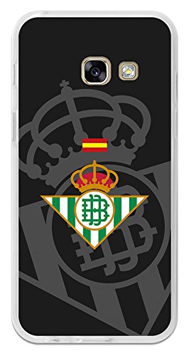 Funda Gel Flexible Real Betis Balompié para Samsung Galaxy A3 2017 - Carcasa TPU Licencia Oficial Real Betis Balompié Escudo 6