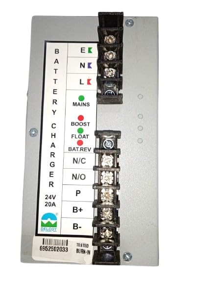 Delcot Battery Charger, 24V 20A, 7-220AH Capacity, Automatic, for Generator, Inverter and Vehicles (24 Volts 20 AMP)-image-14