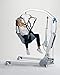 Patient Aid Padded U-Sling with Head Support - Soft Polyester Fabric - Comfy and Safe Lifting for the Elderly, Bariatric, and Non-Weight-Bearing - Small, 135lb. Maximum Carrying Capacity