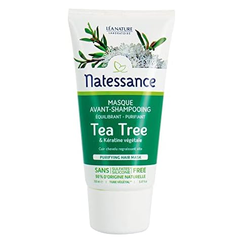 Natessance Naturel Purifying Hair Mask Tube, 180 g Cover