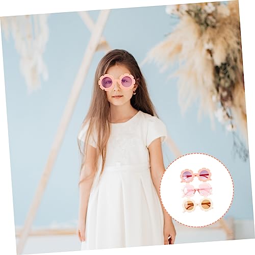 GALPADA 6 Pares De Óculos De Sol Decoração Infantil Óculos De Sol Flor Bebê Óculos UV Para Proteção