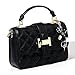SORGERLY 8 Ball Dice Charm Keychain - Cool Black Bag Purse Handbag Backpack Car Accessories - Y2K Aesthetic Star Key Chain for Women Men(Black)